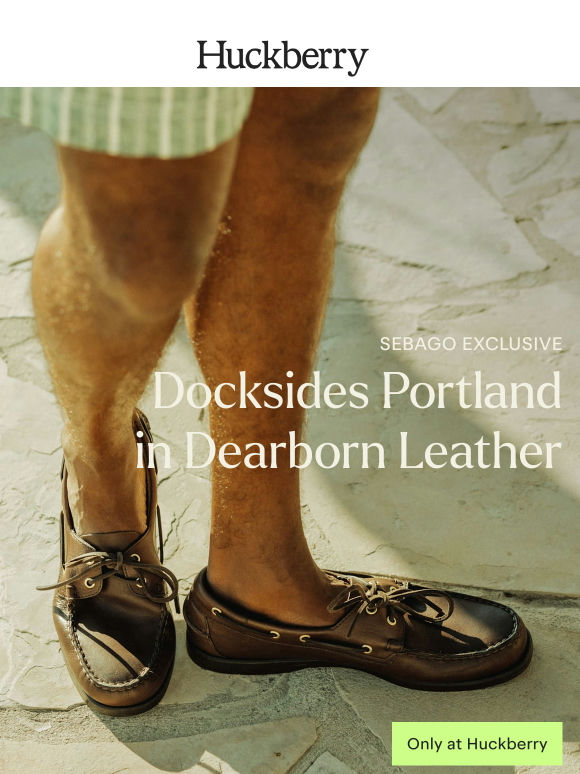 Exclusive Horween Dearborn Leather Boat Shoes