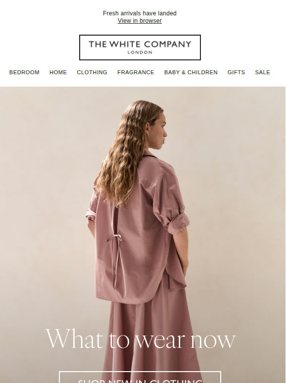 New in: what to wear now