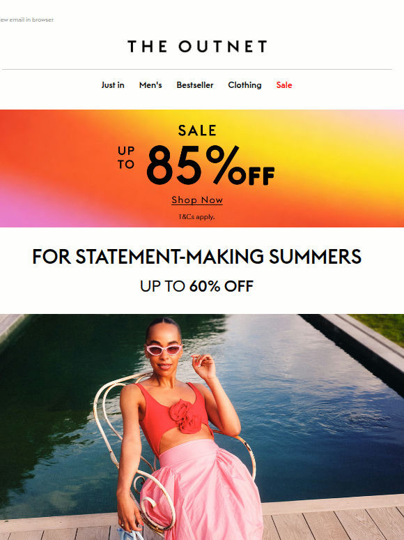 Summer statement looks for sun-soaked days