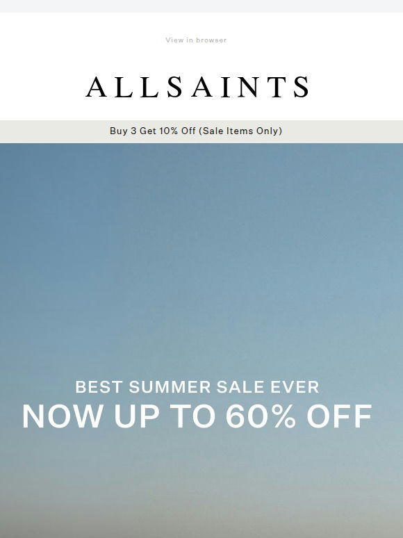 Sale looks for every plan, up to 60% off