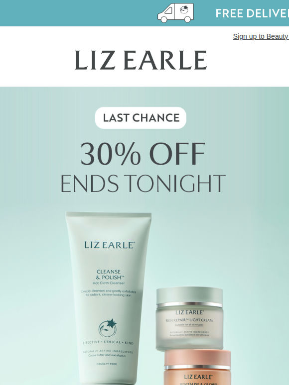 Your 30% Off Ends in Hours