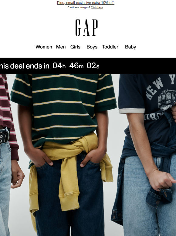 Back to school deals end tonight: get 40–60% off