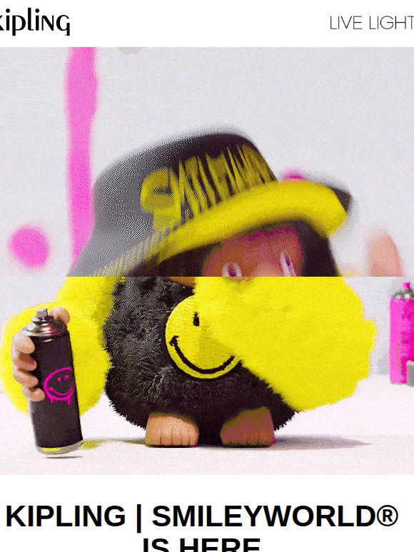 The Kipling | SmileyWorld® collection is here