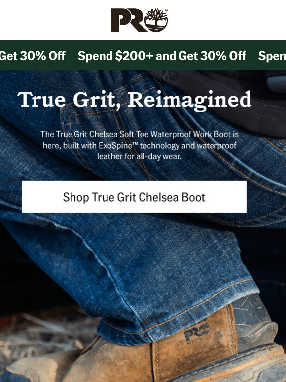 True Grit Just Got Tougher.