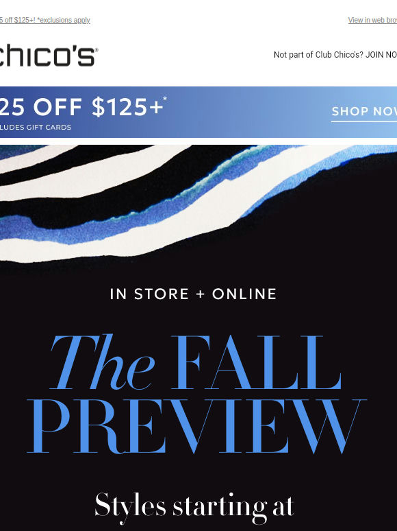 Jumpstart your $39+ fall closet (up to 50% off)