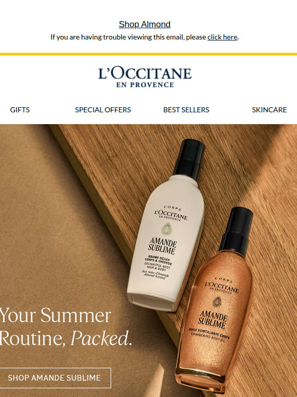 Your Vacation-Ready Almond Routine Awaits