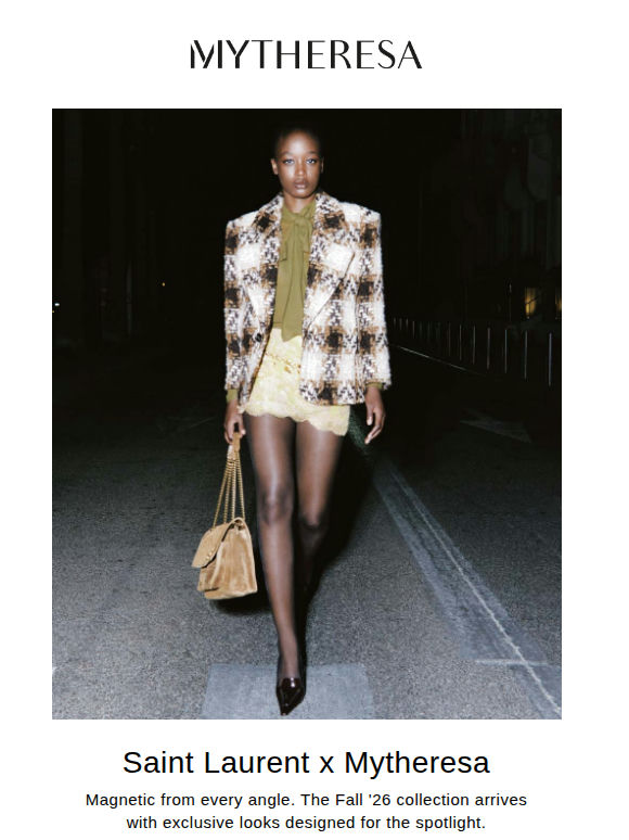 Saint Laurent x Mytheresa
