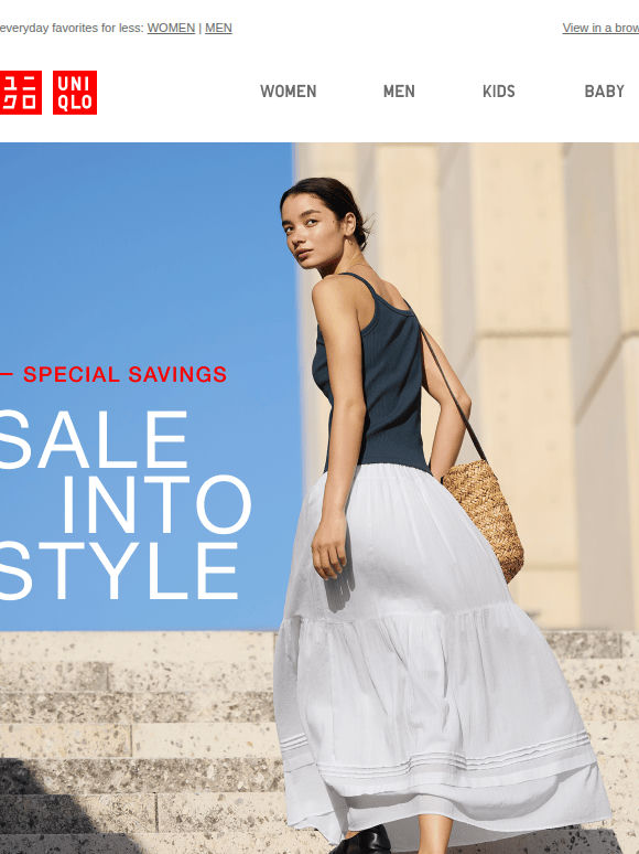 Fresh styles on sale from $5.90