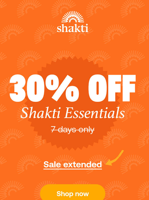30% off extended