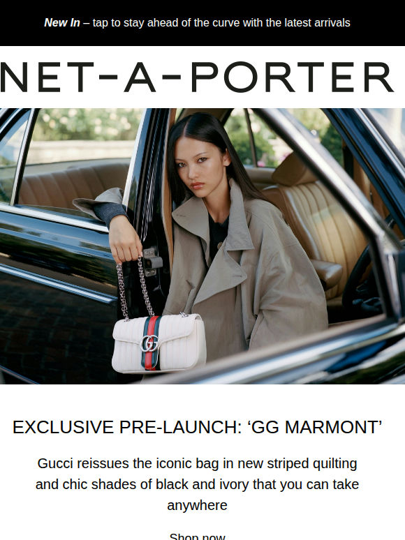Exclusive pre-launch: Gucci’s ‘GG Marmont'