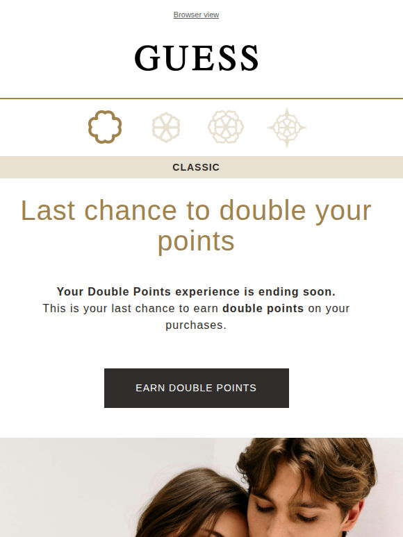 Last days to earn double points