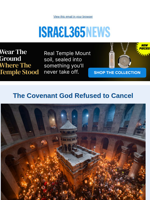 What Christians Get Right About Zionism (and What They're Still Missing) and Today's Top Stories