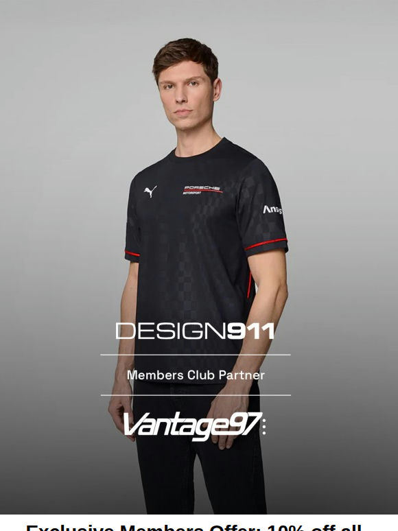 Exclusive Members Offer: 10% off all Porsche items at Vatnage97!