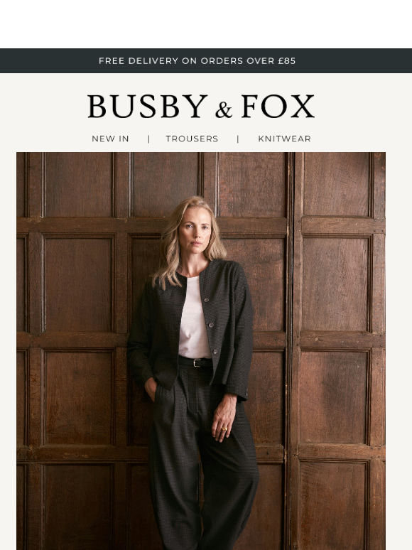 Effortless autumn checks