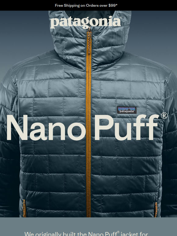 Nano Puff: wet-weather warmth