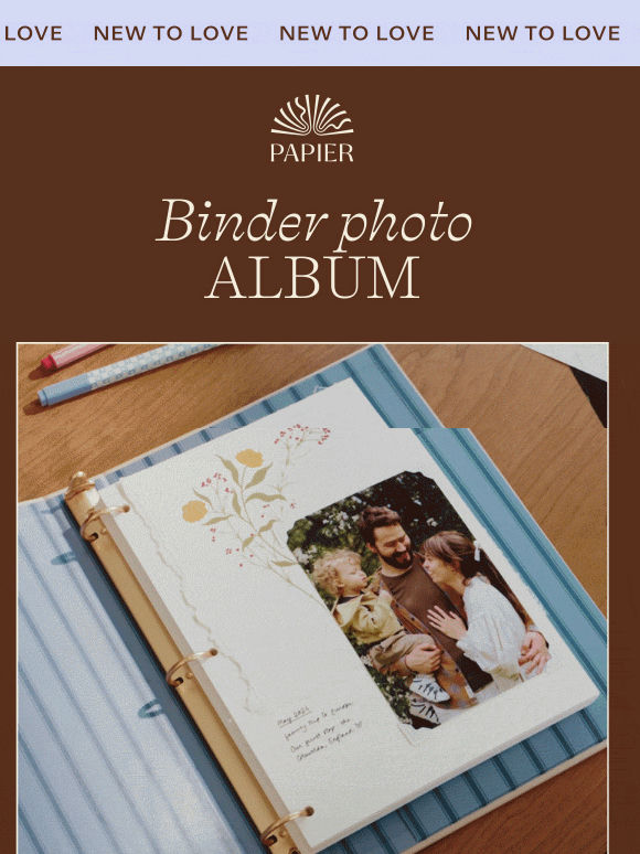 Introducing: Our binder photo album