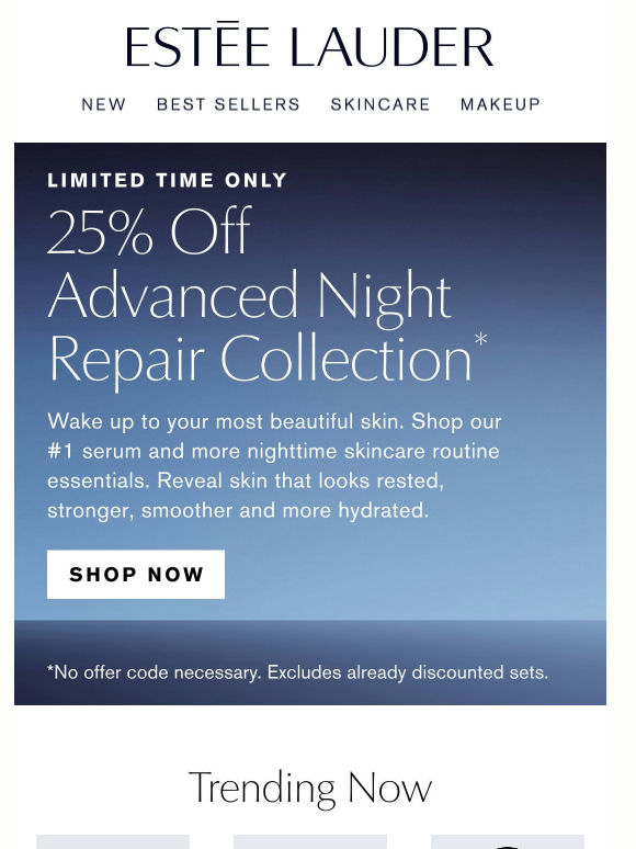 Radiance Boost ✨ 25% Off Advanced Night Repair