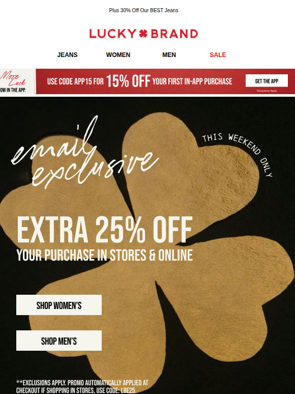 Here’s An Extra 25% Off!