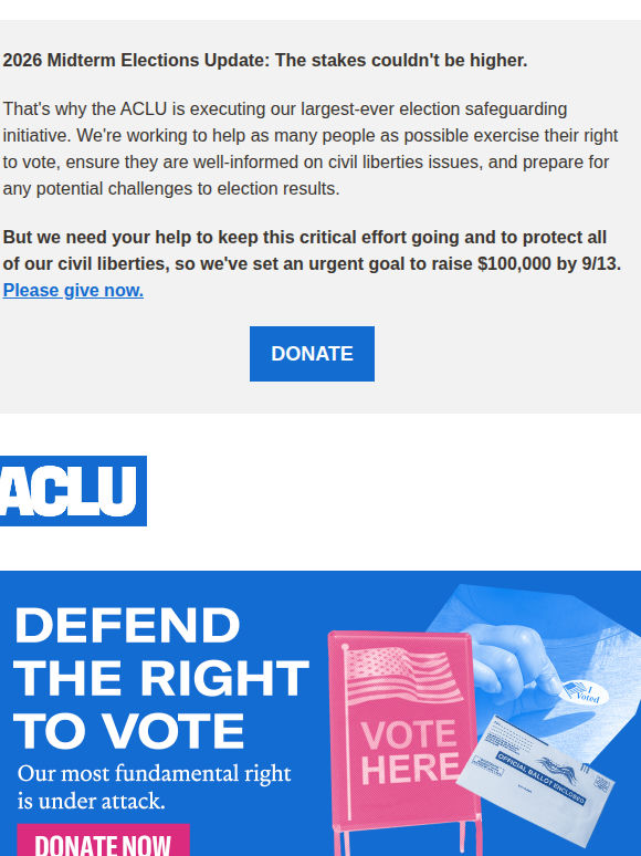 Our fundamental right to vote is under attack.