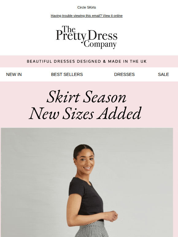 Skirt Season, more sizes added 🍁