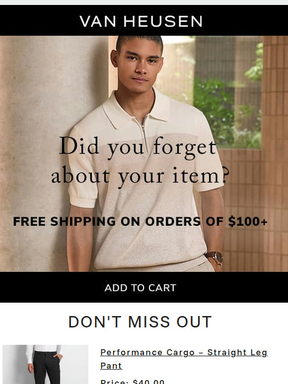 Don't forget about your new haul!