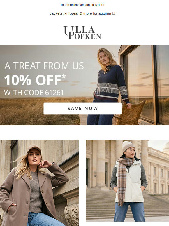 For you: 10% OFF EVERYTHING😍