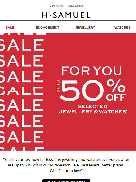 The bestsellers? They're on Sale