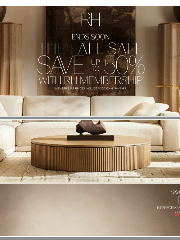 Save Up to 50% During the Fall Sale. Ends Soon.