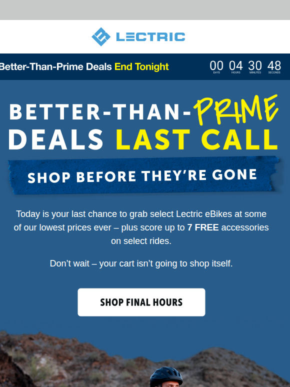 Last Call for Better-Than-Prime Savings 🚨