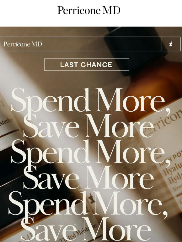 Last Chance To Save!