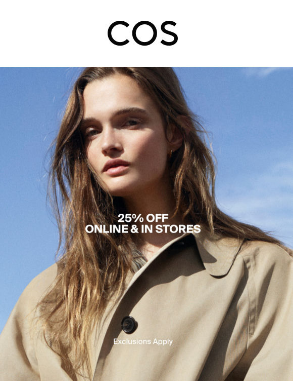 Ends tonight: 25% off