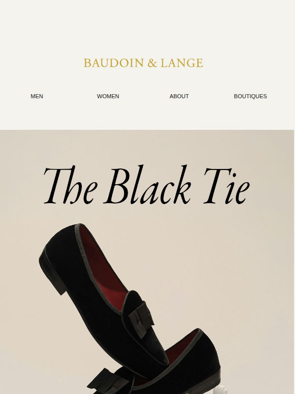 The Art of Black Tie