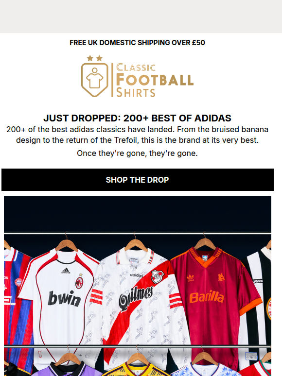 JUST DROPPED: 200+ Best of adidas Classics 🔥