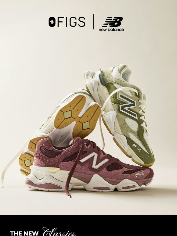 The NEW FIGS | New Balance 9060