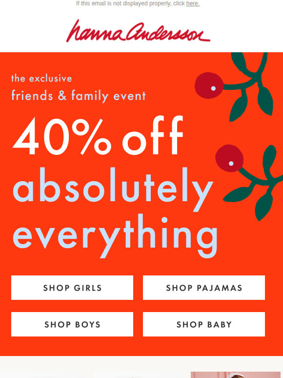 40% Off Absolutely EVERYTHING + Something New 👀