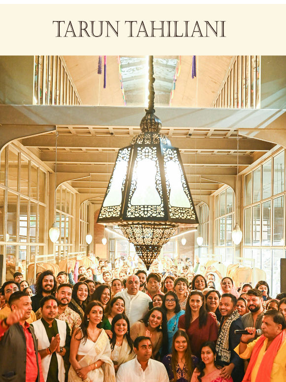 Wishing You a Diwali of Timeless Glamour from Tarun Tahiliani