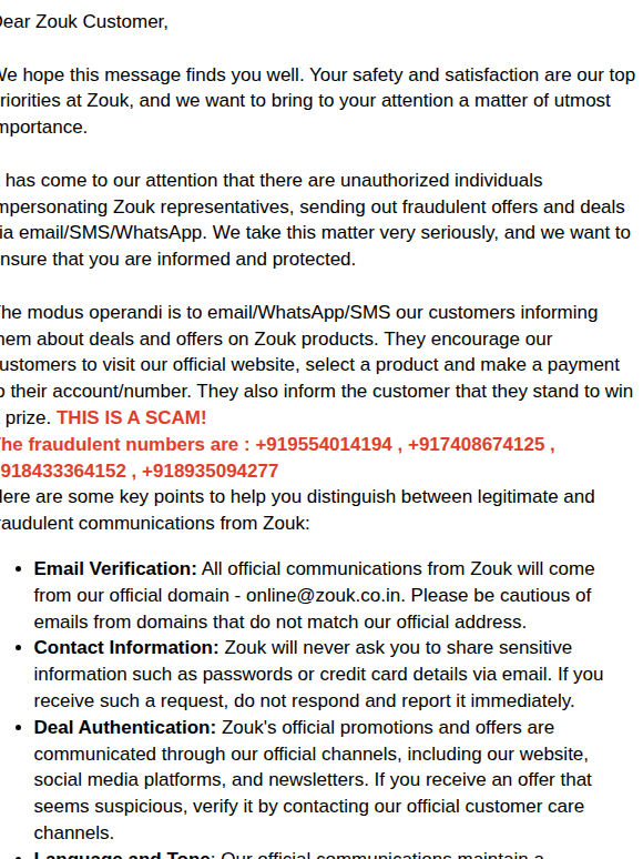 🚨 ALERT: Beware of Frauds 🚨