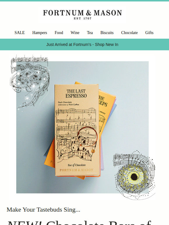 NEW! Chocolate Bars of Music🎶