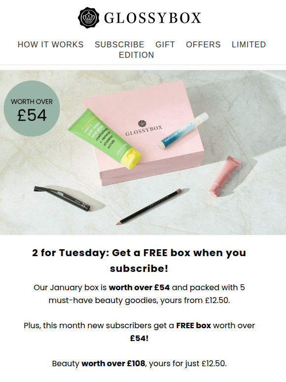 Tuesday Just Got Better - 2 for 1!