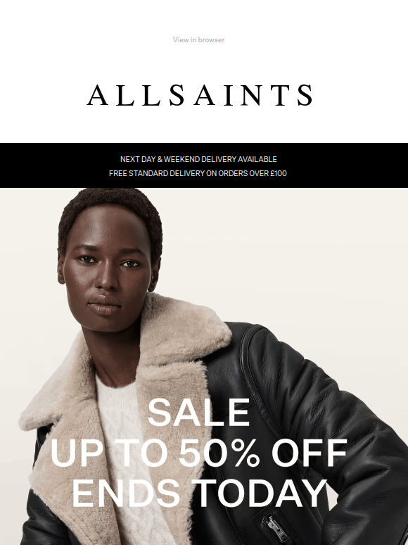 Last Day For Extra 20% Off Sale