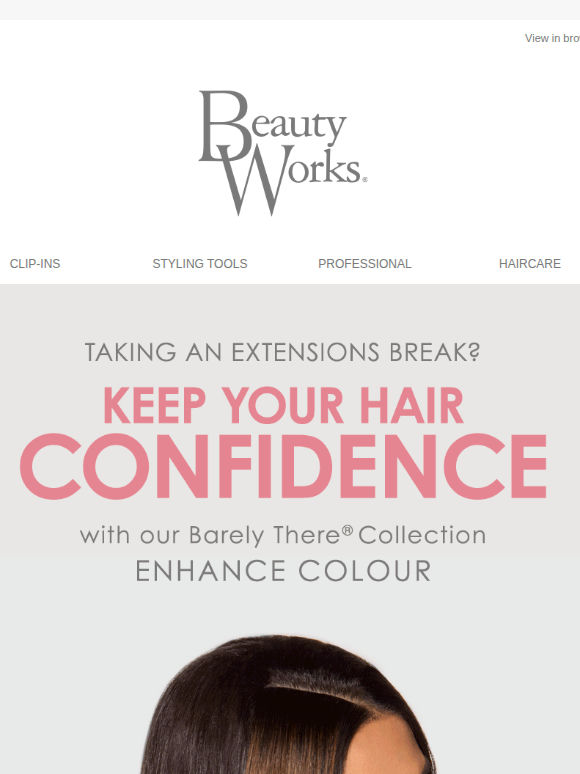 Taking a break from hair extensions?