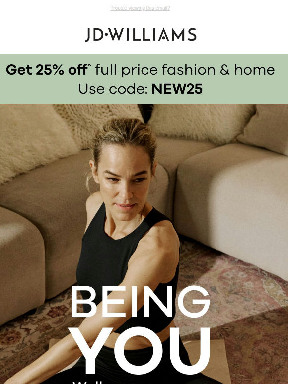 Move more. Spend less 🧘 25% off inside