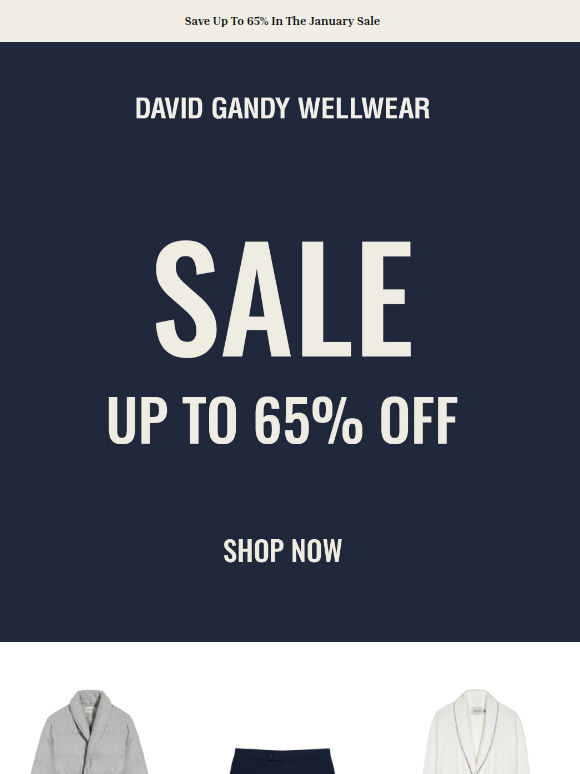 The Wellwear January Sale