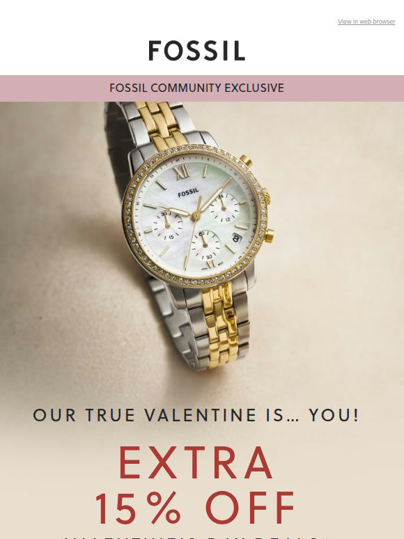 Get EXTRA 15%, but act fast