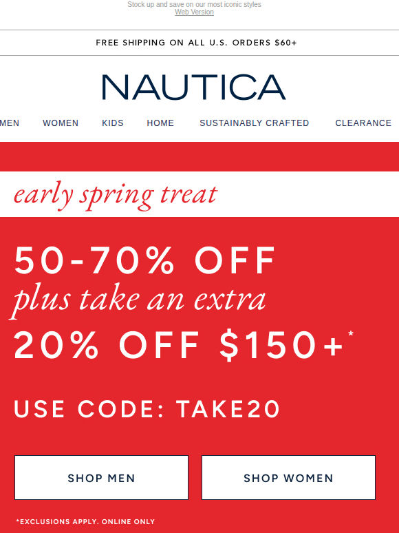 The Deck Collection + EXTRA 20% OFF $150+