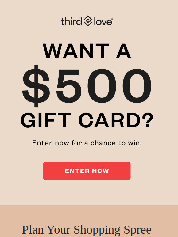 A $500 gift card can be yours. 🏆