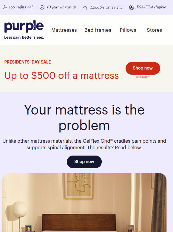 Tired of painful sleep?