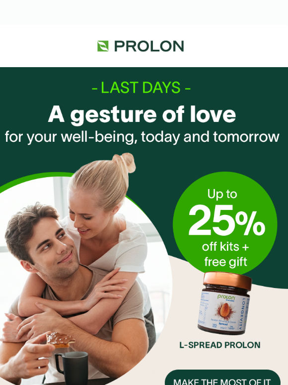 Valentine’s Day is almost here: make the most of the offer 😍