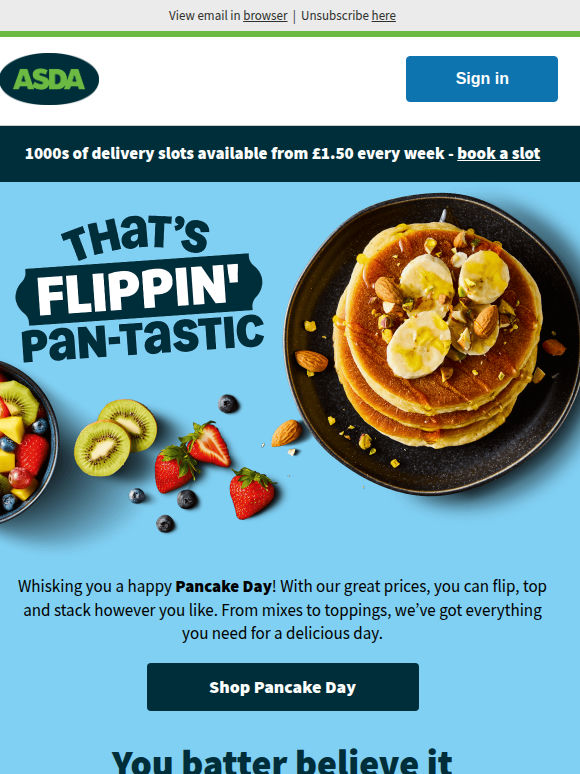 Ready to flip out? Pancake Day is here! 🥞