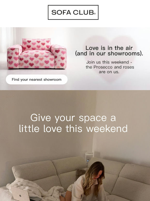 Prosecco & Roses on us, this weekend🌹🥂